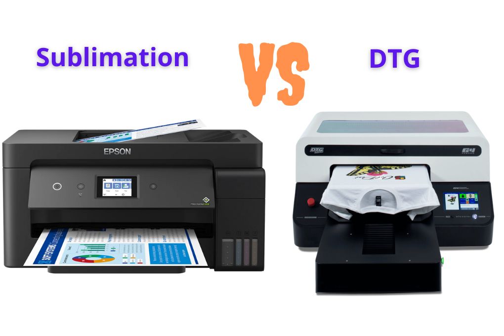 Sublimation vs DTG