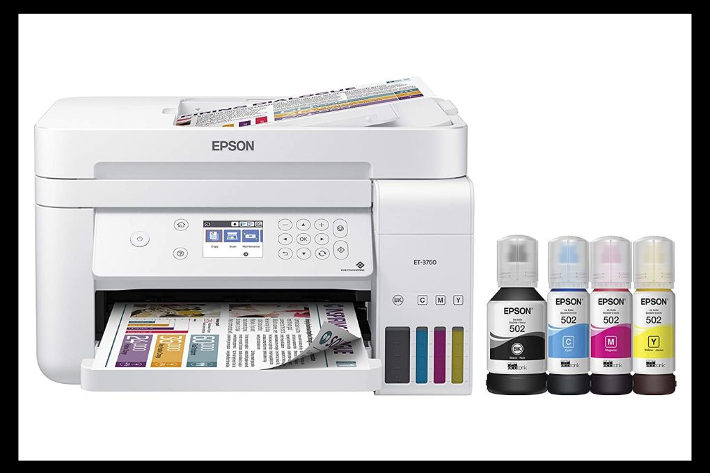 Epson ET 3760 - Best Sublimation Printer for Heat Transfer