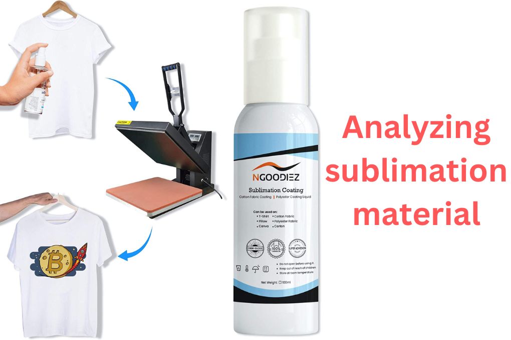 Analyzing sublimation material