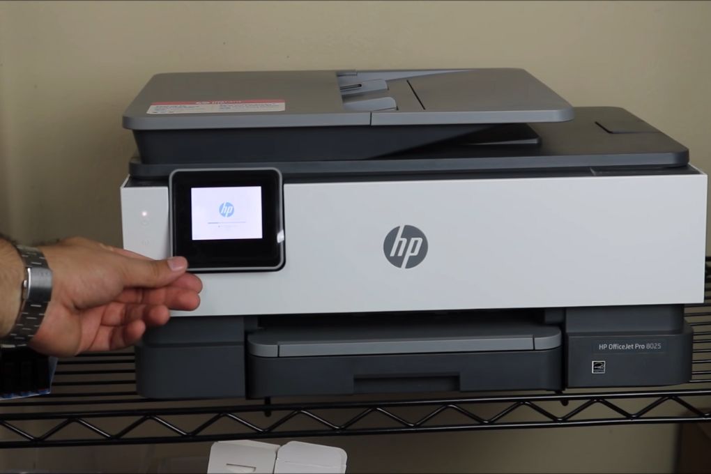 HP 8025 - Best Inkjet Printer for Stickers
