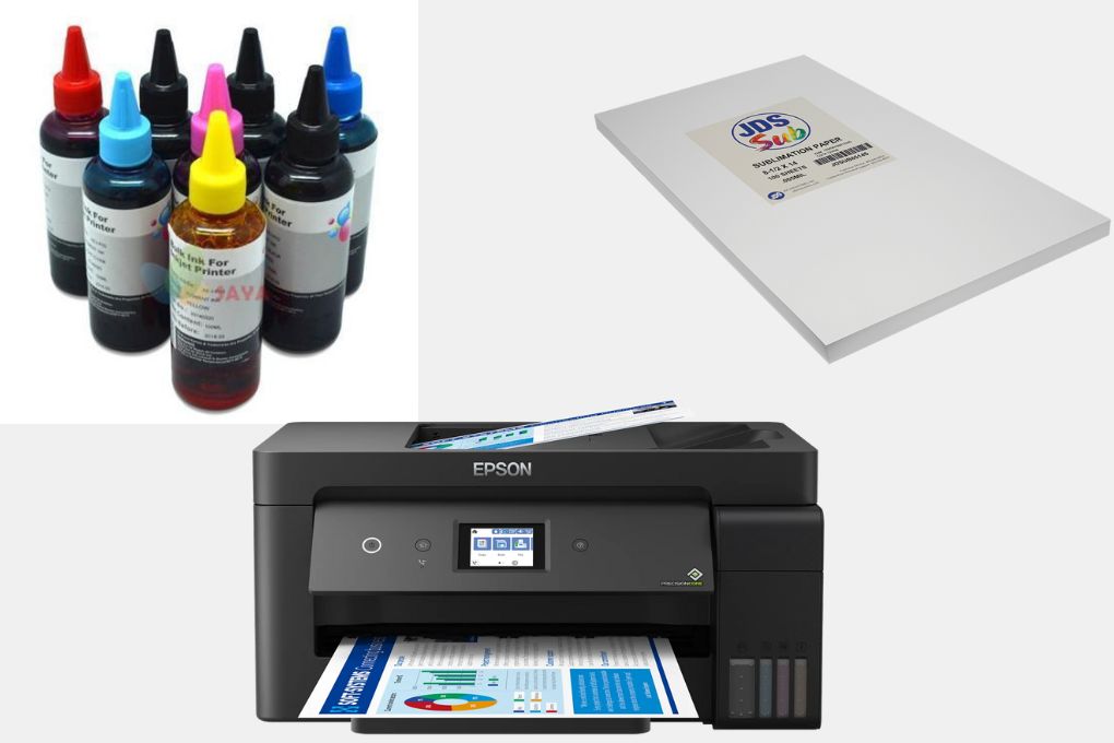 Things needed for the sublimation process