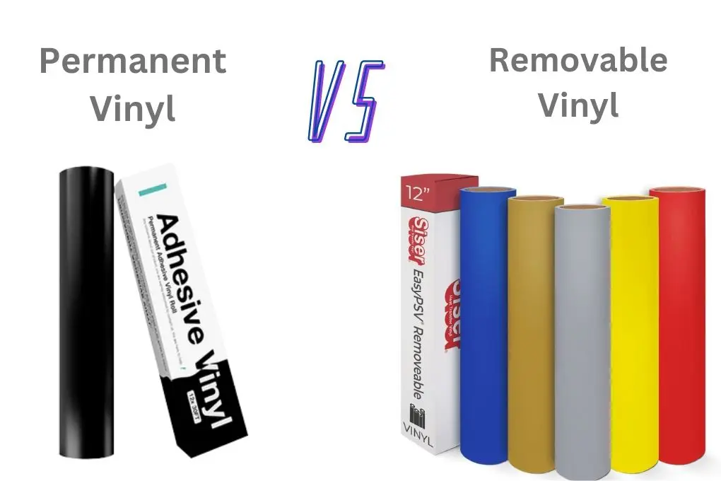 Removable Vinyl vs Permanent Vinyl 