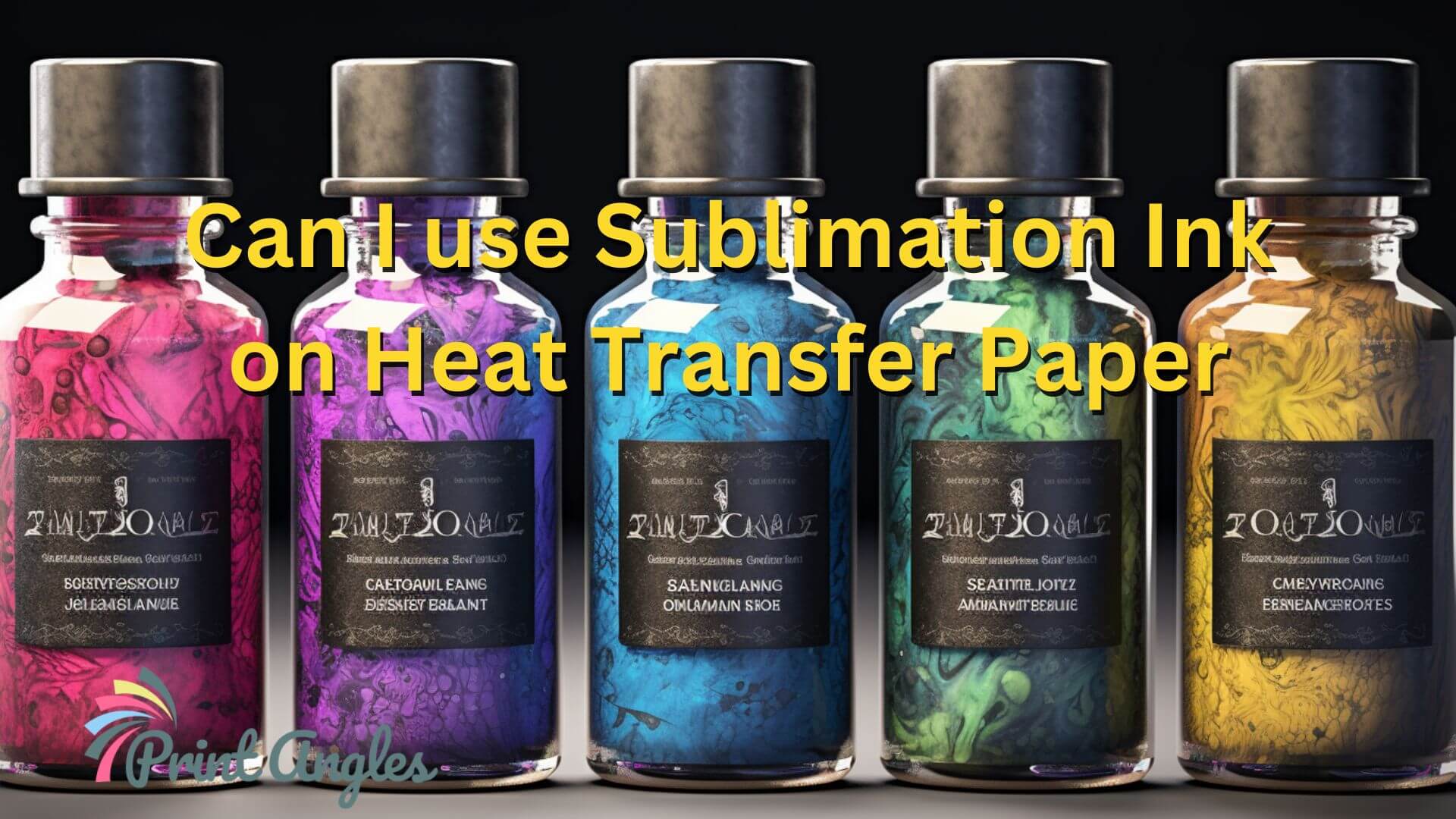 Can I use Sublimation Ink on Heat Transfer Paper
