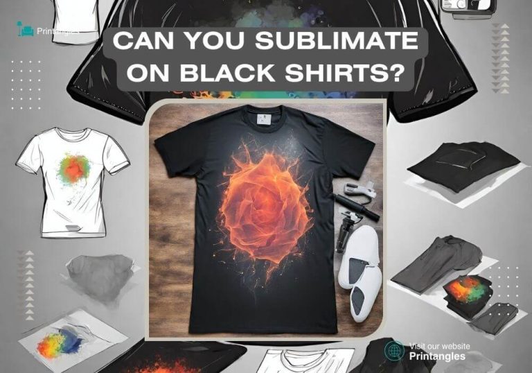 Can You Sublimate on Black Shirts?