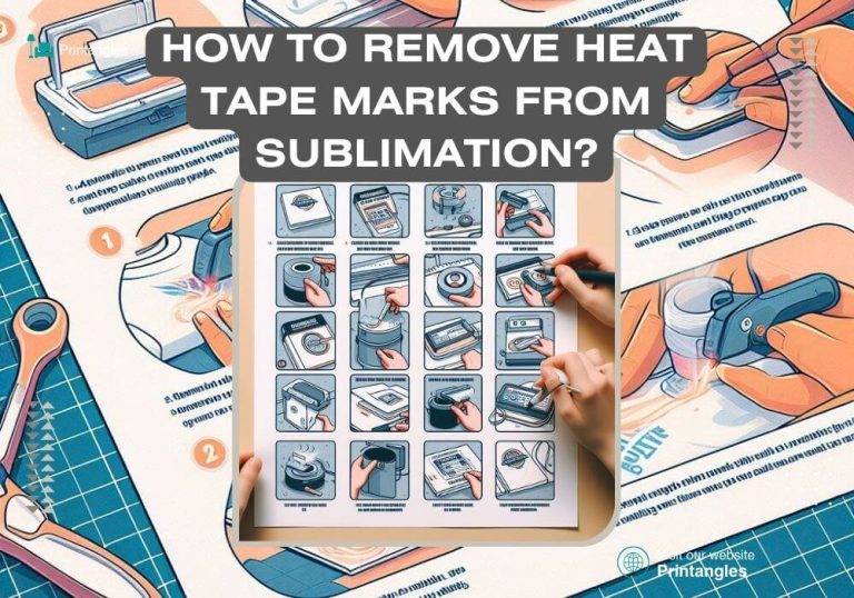 How To Remove Heat Tape Marks from Sublimation?