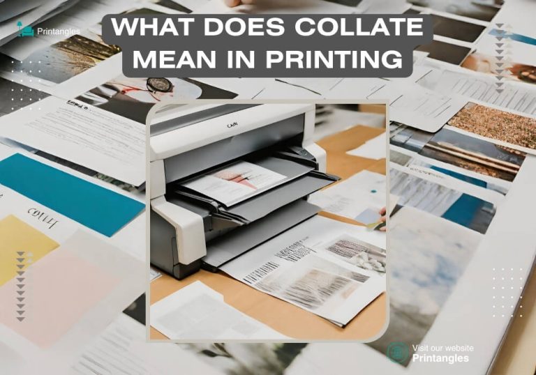 What Does Collate Mean in Printing?